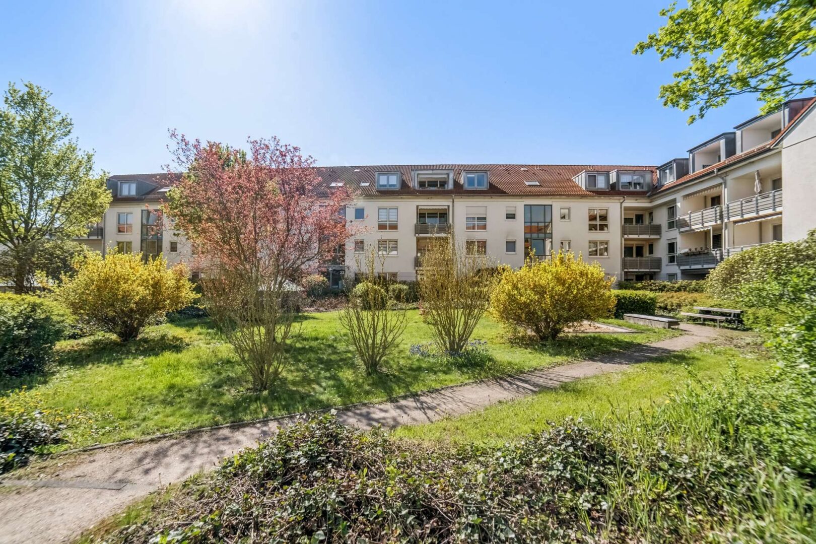 Außenansicht Innenhof
